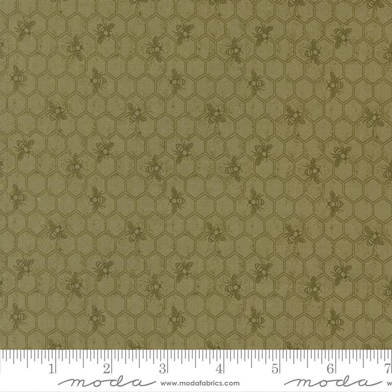 Wild Honey 2.5" Jelly Roll, Moda 5250JR, 2.5" Precut Pink Blue Gold Green Floral Bees Quilt Fabric Strips, Lella Boutique