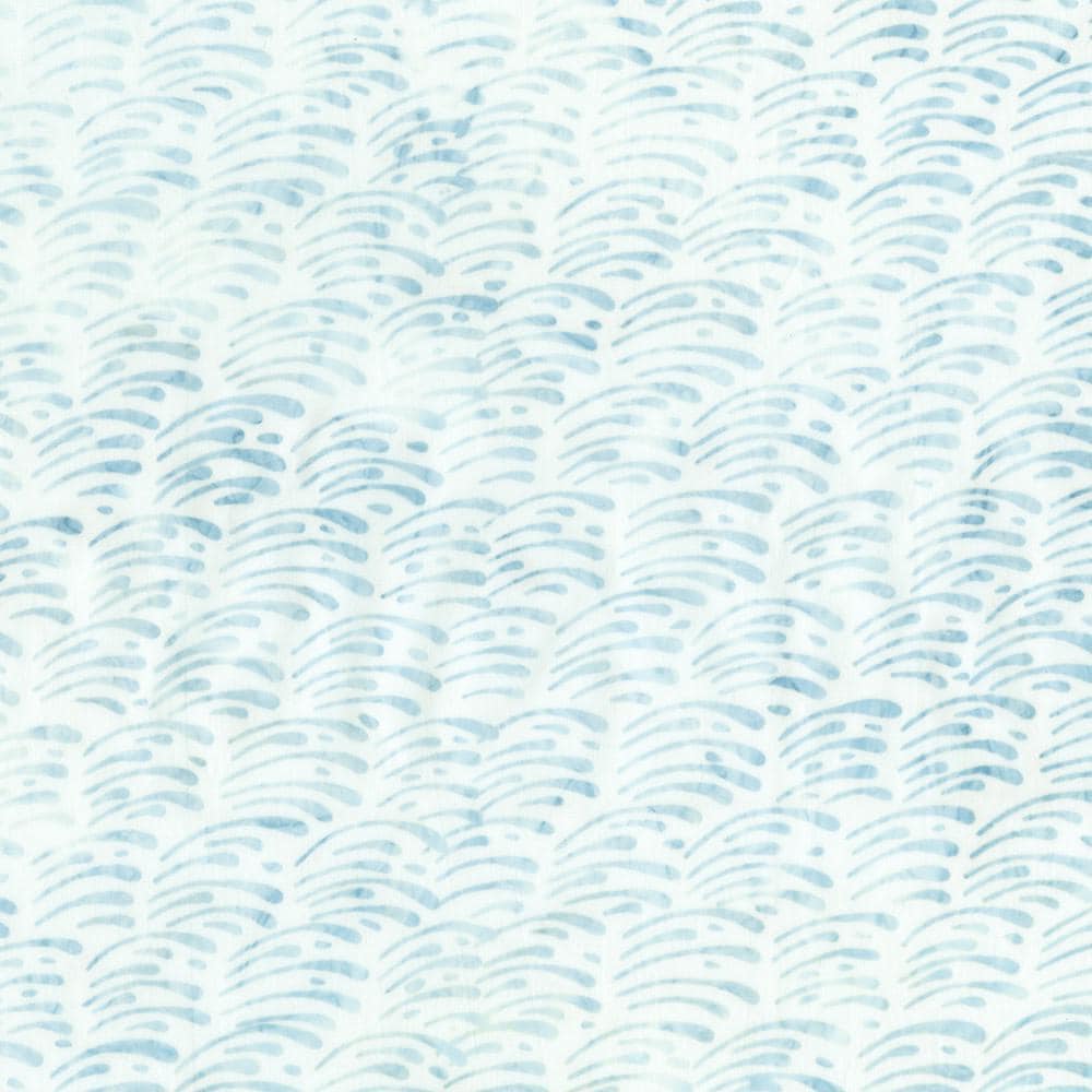 Artisan Batiks - Morning Mist 2025 2.5" Roll Up, RU-1332-40, Blue Green Beige Pastel Batik Jelly Roll Precut Fabric Strips, Robert Kaufman