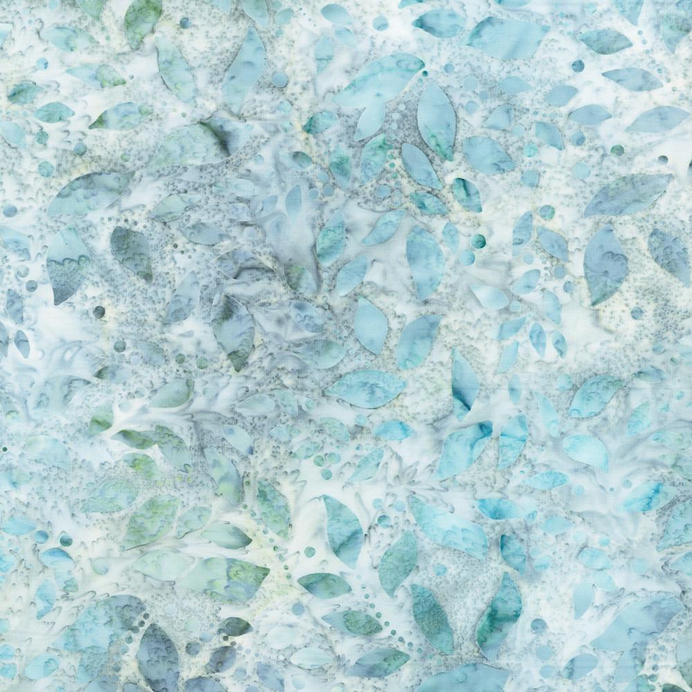 Artisan Batiks - Morning Mist 2025 2.5" Roll Up, RU-1332-40, Blue Green Beige Pastel Batik Jelly Roll Precut Fabric Strips, Robert Kaufman