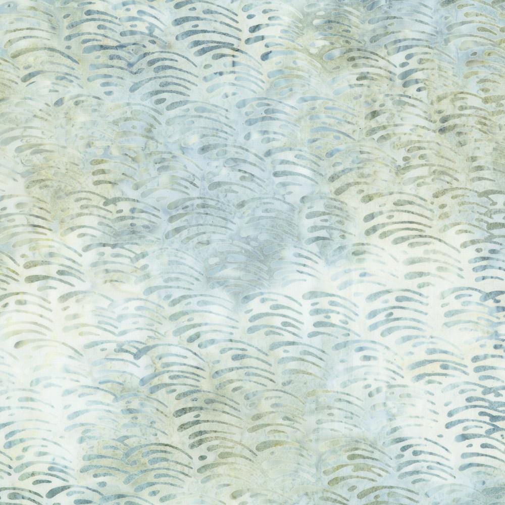 Morning Mist 2025 Ten Square Layer Cake, Robert Kaufman TEN-1402-42, 10" Precut Blue Green Gray Beige Pastel Batik Layer Cake Fabric Squares