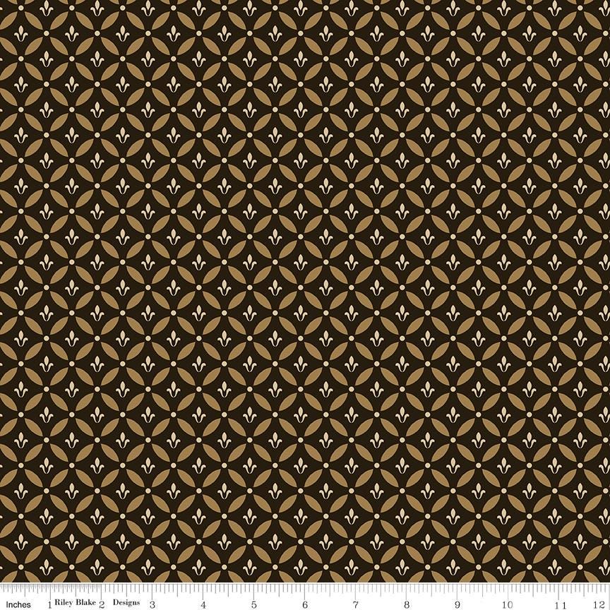 Morning Latte 5" Stacker, Riley Blake 5-16920-42, 5" Precut Pink Blue Brown Rust Autumn Fall Floral Fabric Squares, Sandy Gervais