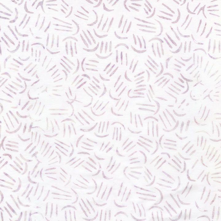 Tonga Lilac 2.5" Strips, Timeless Treasures Treat-Strip40 Lilac, 2.5" Precut Purple Blue White Batik Fabric Strips