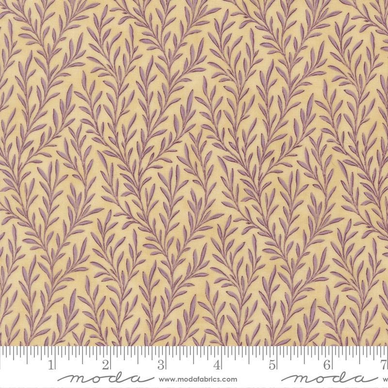 Collections for a Cause Essence 10" Layer Cake, Moda 46270PP, 10" Precut Purple Green Cream Brown Floral Paisley Fabric Squares, Marcus