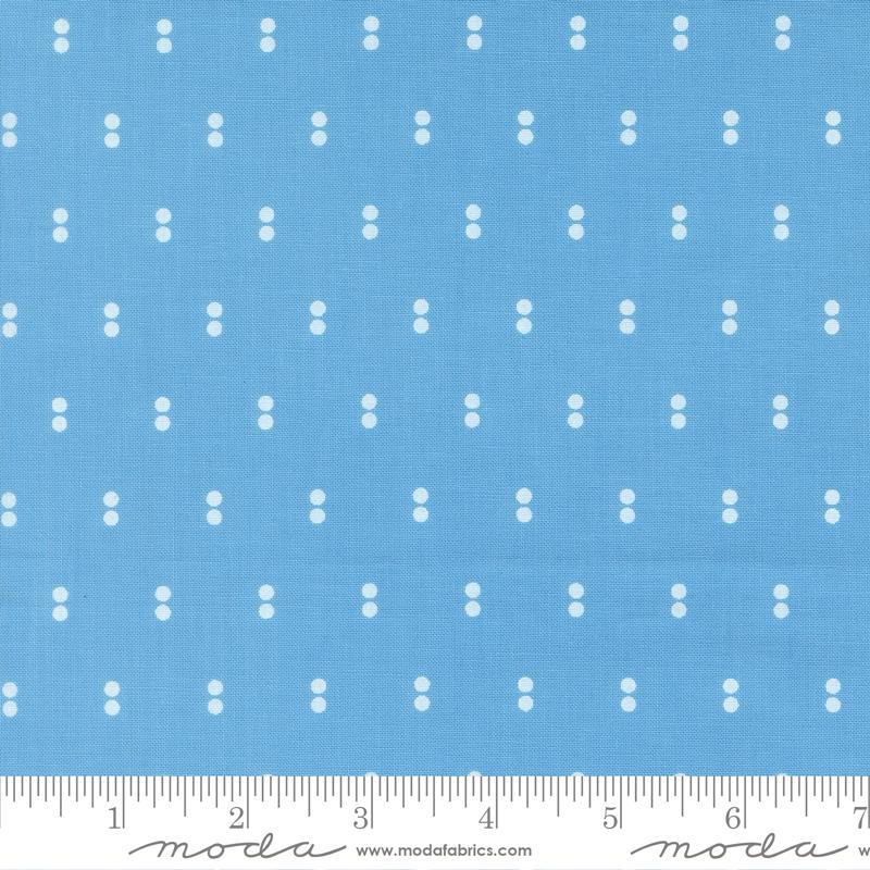 Blueprint 10" Layer Cake, Moda 55330LC, 5" Precut Blue White Green Floral Fabric Squares, Camille Roskelley