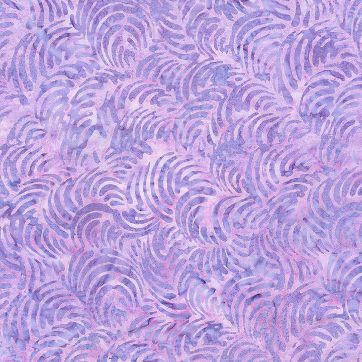 Tonga Lilac Batik 5" Squares, Timeless Treasures Treat-Mini42 Lilac, 5" Precut Blue Purple White Batik Charm Pack Squares