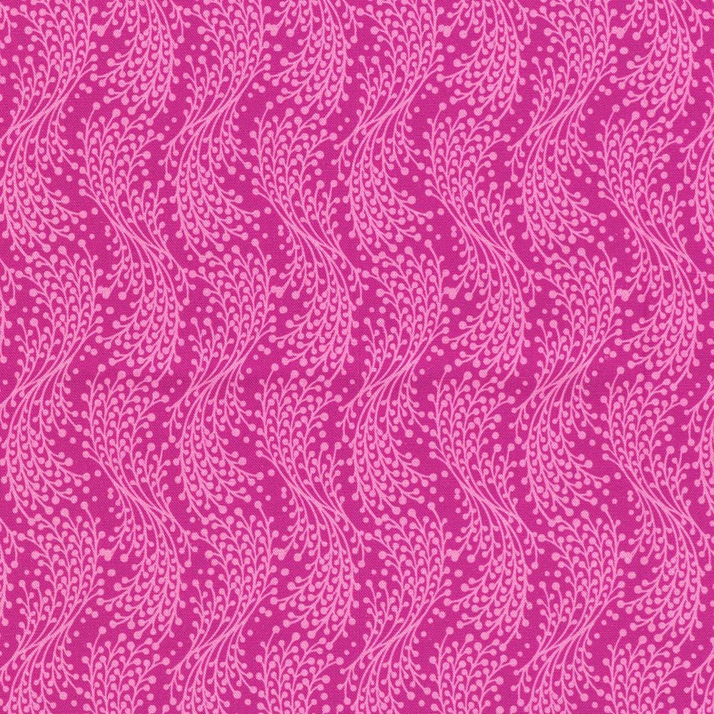 Sunflower Sonata Roll Up, Robert Kaufman RU-1342-40, 2.5" Precut Pink Teal Yellow Floral Digitally Printed Quilt Fabric, Lola & Bek