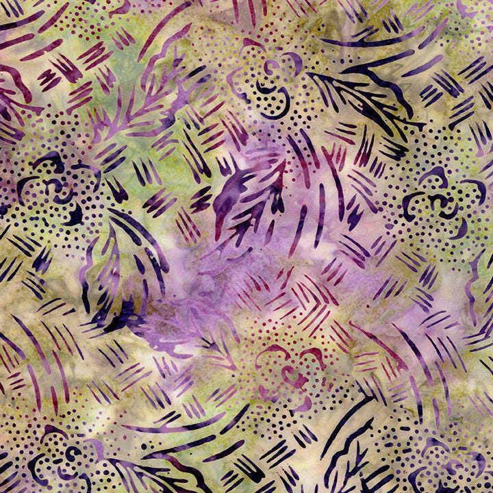 Tonga Chateau 2.5" Strips, Timeless Treasures Treat-Strip40 Chateau, 2.5" Precut Burgundy Maroon Cream Brown Green Batik Fabric Strips