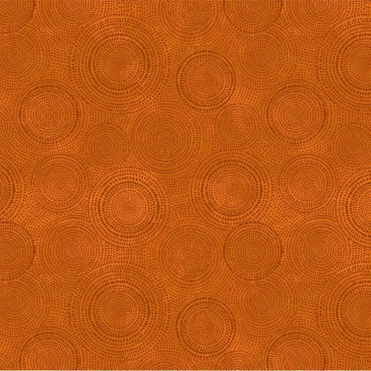Radiance - Dusty Orange Blender Fabric, Windham 53727-5 Pumpkin, Orange Tonal Texture Blender Fabric, Whistler Studios, By the Yard