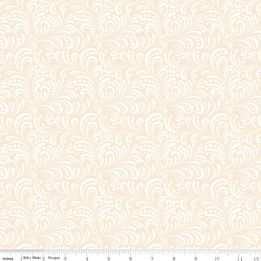 Morning Latte Rolie Polie, Riley Blake RP-16920-40, 2.5" Precut Brown Mint Rose Aqua Rust Floral Fabric Strips, Sandy Gervais