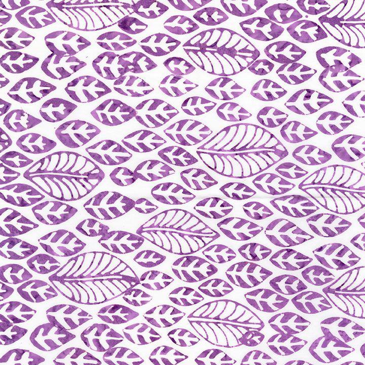 Tonga Lilac 2.5" Strips, Timeless Treasures Treat-Strip40 Lilac, 2.5" Precut Purple Blue White Batik Fabric Strips