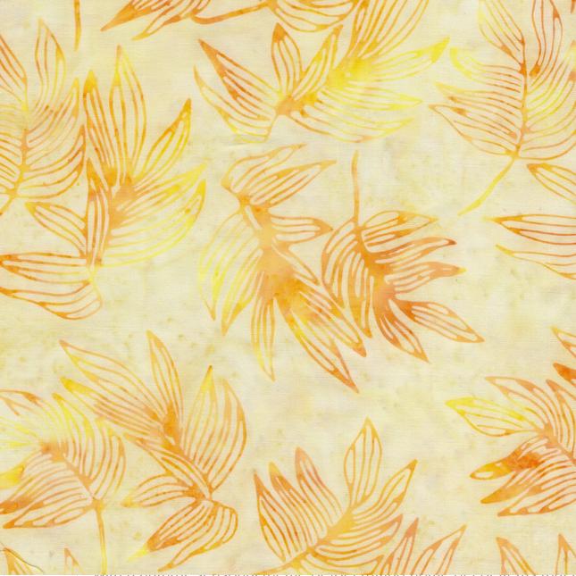 Hello Sunshine Strip Pack, Island Batik, 2.5" Precut Yellow Pink Orange Batik Jelly Roll Fabric Strips