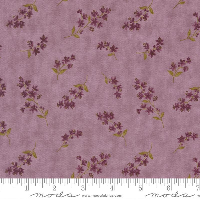 Collections for a Cause Essence 10" Layer Cake, Moda 46270PP, 10" Precut Purple Green Cream Brown Floral Paisley Fabric Squares, Marcus