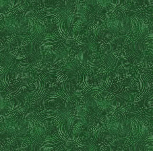 Radiance - Pine Green Blender Fabric, Windham 53727-15 Pine, Christmas Green Tonal Texture Blender Fabric, Whistler Studios, By the Yard