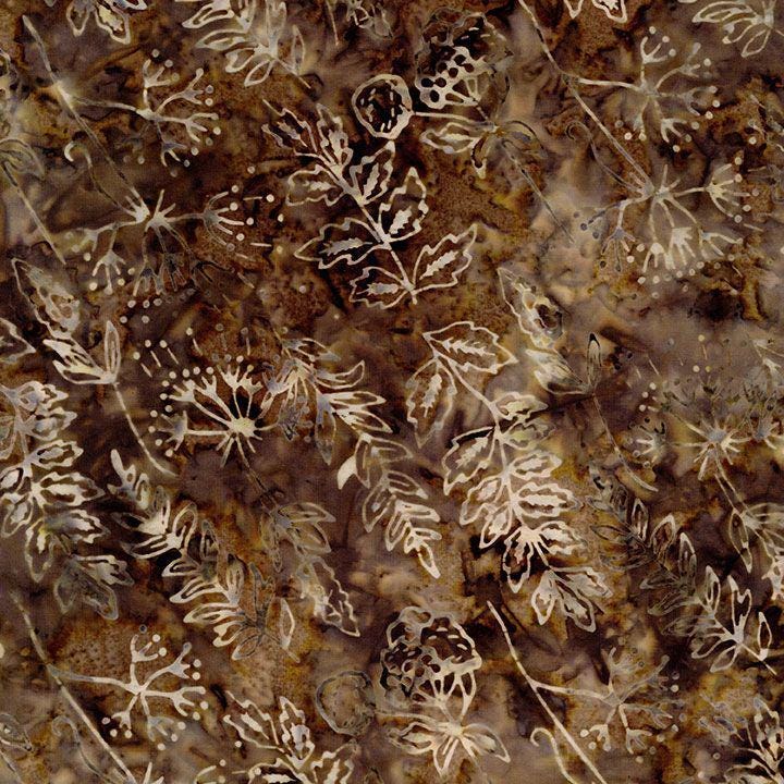 Tonga Chateau 2.5" Strips, Timeless Treasures Treat-Strip40 Chateau, 2.5" Precut Burgundy Maroon Cream Brown Green Batik Fabric Strips