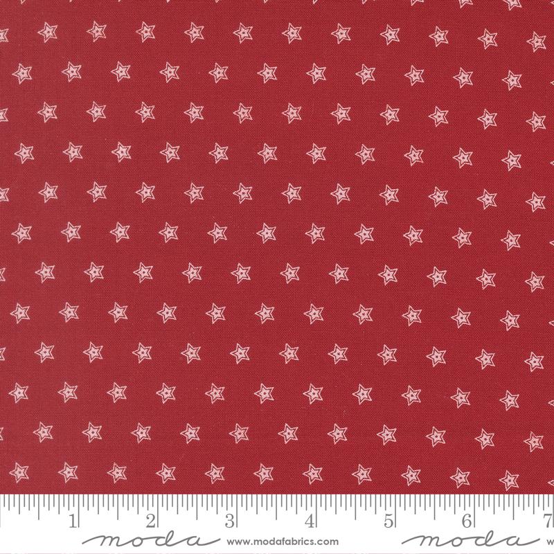 American GatheringS III 3 Jelly Roll, Moda 49320JR, 2.5" Precut Red White Blue Patriotic Americana Fabric Strip Roll, Primitive Gatherings