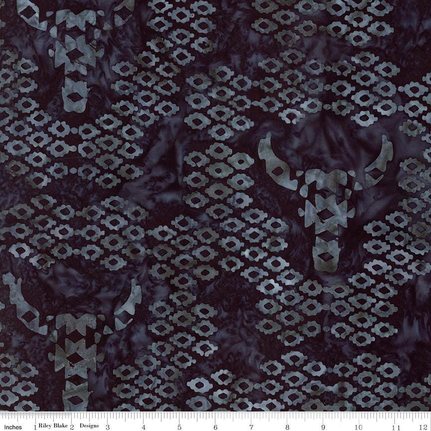 Expressions Batiks Places You'll Go - Western Reflections 5" Stacker, Riley Blake 5-23507-42, 5" Precut Multicolored Batik Fabric Squares