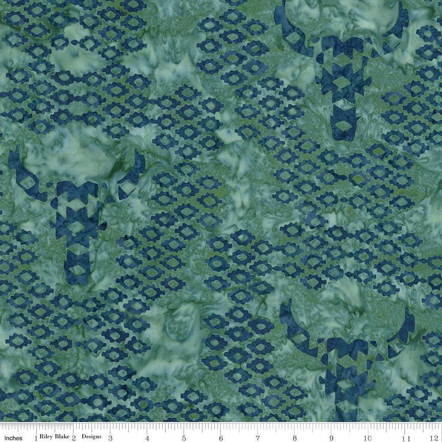 Expressions Batiks Places You'll Go - Western Reflections 5" Stacker, Riley Blake 5-23507-42, 5" Precut Multicolored Batik Fabric Squares