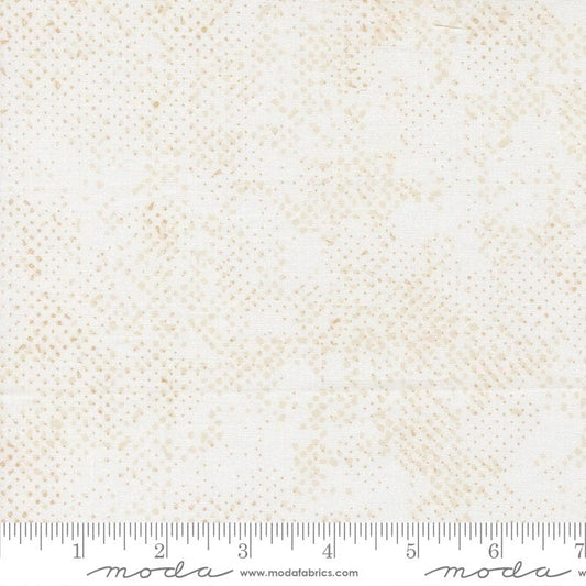 Spotted - Balisong Coconut Off White Tonal Dots Fabric, Moda 1660 250, Zen Chic White Brown Texture Blender Background Fabric, By the Yard