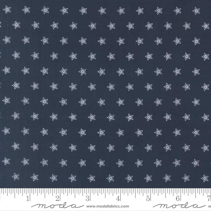 American Gatherings III 3 5" Charm Pack, Moda 49320PP, 5" Precut Red White Blue Low Volume Americana Patriotic Fabric, Primitive Gatherings