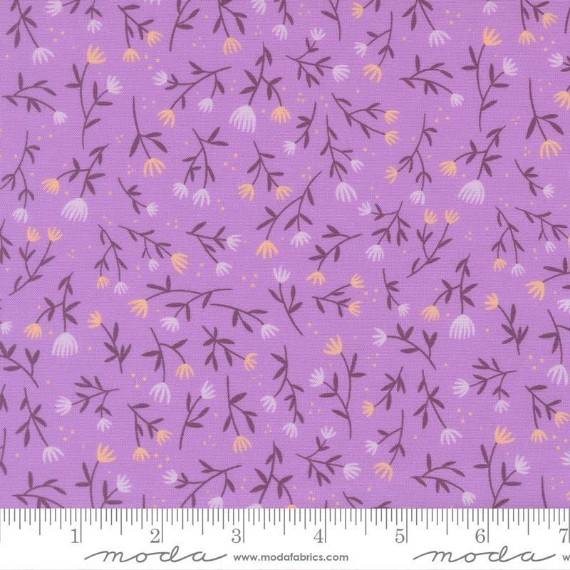 Floral Fondant 2.5" Jelly Roll, Moda 14130JR, 2.5" Precut Pink Green Blue Purple Floral Fabric Strips, Linn Warme