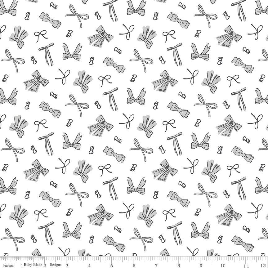 Barbie Vintage 2.5" Rolie Polie, Riley Blake RP-16890-40, 2.5" Precut Barbie Doll Licensed Fabric Strips