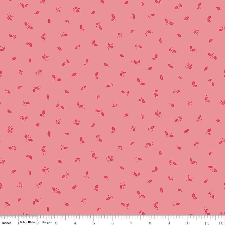 Virginal Rose 10" Stacker, Riley Blake 10-17320-42, Precut 10" Pink Yellow Green Blue Peach Floral Quilt Fabric Squares, Katherine Lenius
