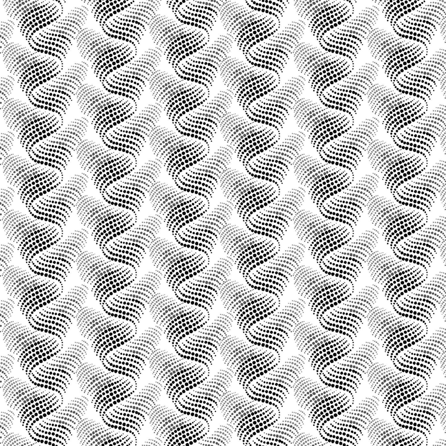 Moonlit Walk 10" Squares, Maywood Studio SQ-MASMOON, 10" Precut Black Gray White Floral Layer Cake Fabric Squares