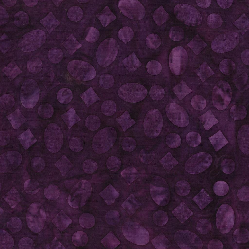 Garden Gate 10" Stack, Island Batik, Precut 10" Blue Purple Green Batik Batik Layer Cake Fabric Squares