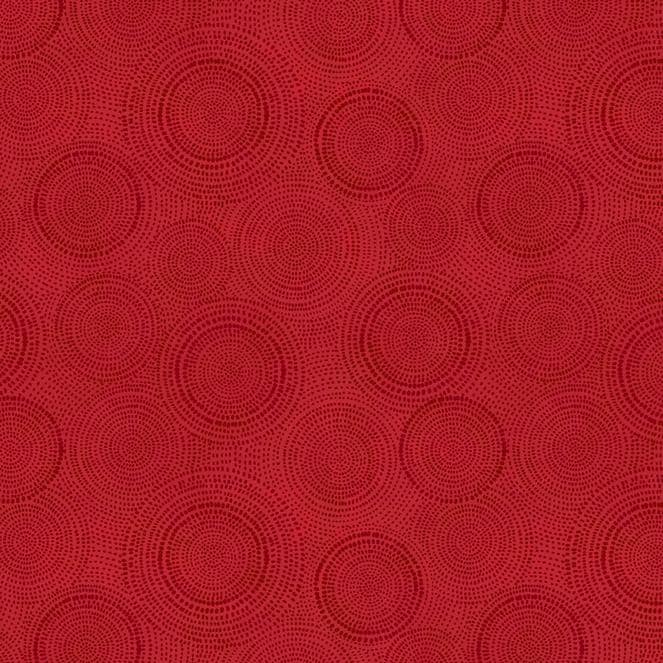 Radiance - Christmas Red Blender Fabric, Windham 53727-3 Red, Red Tonal Texture Blender Fabric, Whistler Studios, By the Yard