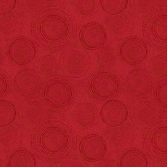 Radiance - Christmas Red Blender Fabric, Windham 53727-3 Red, Red Tonal Texture Blender Fabric, Whistler Studios, By the Yard