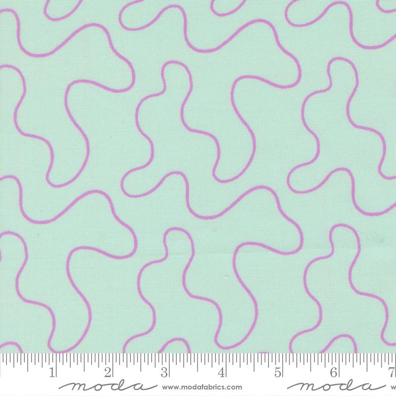 Floral Fondant 2.5" Jelly Roll, Moda 14130JR, 2.5" Precut Pink Green Blue Purple Floral Fabric Strips, Linn Warme