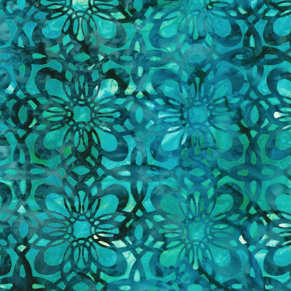 Artisan Batiks Geo Earth 5" Charm Squares, Robert Kaufman CHS-1319-42, 5" Precut Blue Green Rust Yellow Geometric Batik Charm Fabric Squares