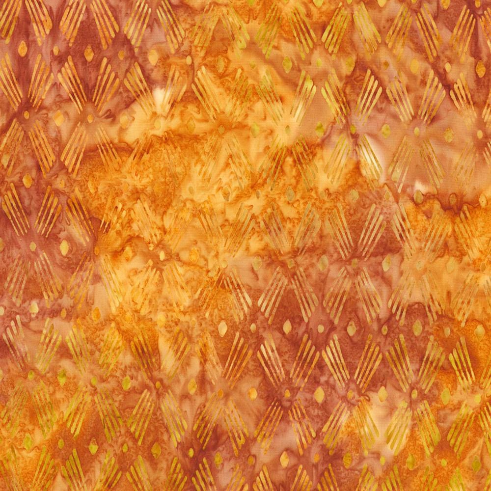 Artisan Batiks Geo Earth 5" Charm Squares, Robert Kaufman CHS-1319-42, 5" Precut Blue Green Rust Yellow Geometric Batik Charm Fabric Squares