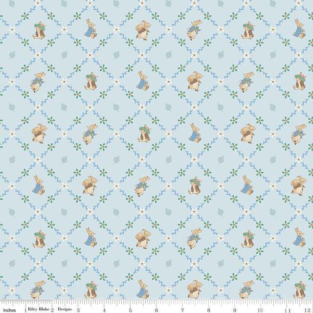Peter Rabbit and Benjamin Bunny 5" Stacker, Riley Blake 5-17250-42, 5" Storybook Beatrix Potter Peter Rabbit Precut Fabric Squares