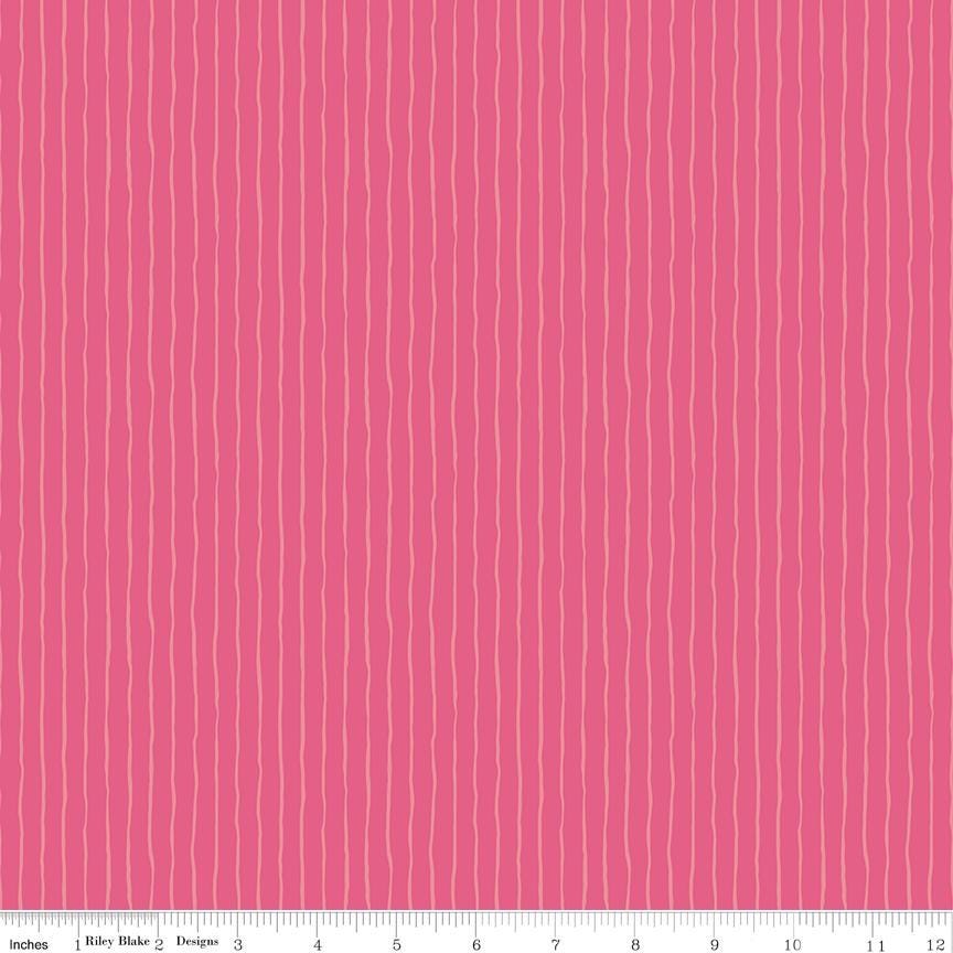Virginal Rose 10" Stacker, Riley Blake 10-17320-42, Precut 10" Pink Yellow Green Blue Peach Floral Quilt Fabric Squares, Katherine Lenius