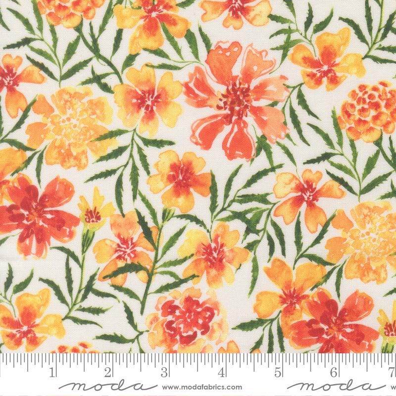 Soulstice 10" Layer Cake, Moda 39860LC, 10" Precut Watercolor Floral Fabric Squares, Spring Layer Cake Fabric, Create Joy Project