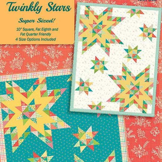 LAST CALL Twinkly Stars Quilt Pattern, Anka's Treasures ANK346