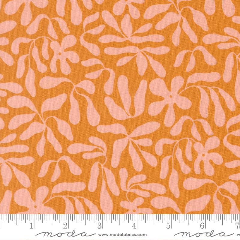 True to Hue 5" Charm Pack, Moda 11560PP, Precut 5" Black Peach Green Blue Floral Charm Pack Fabric Squares, Alli K Designs