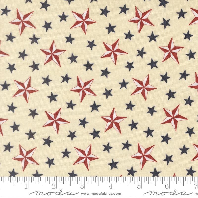 America 250 Years Charm Pack, Moda 56180PP, 5" Precut Independence Day Patriotic Charm Pack Fabric Squares, Deb Strain