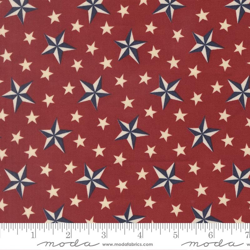 America 250 Years Layer Cake, Moda 56180LC, 10" Precut Independence Day Patriotic Layer Cake Fabric Squares, Deb Strain