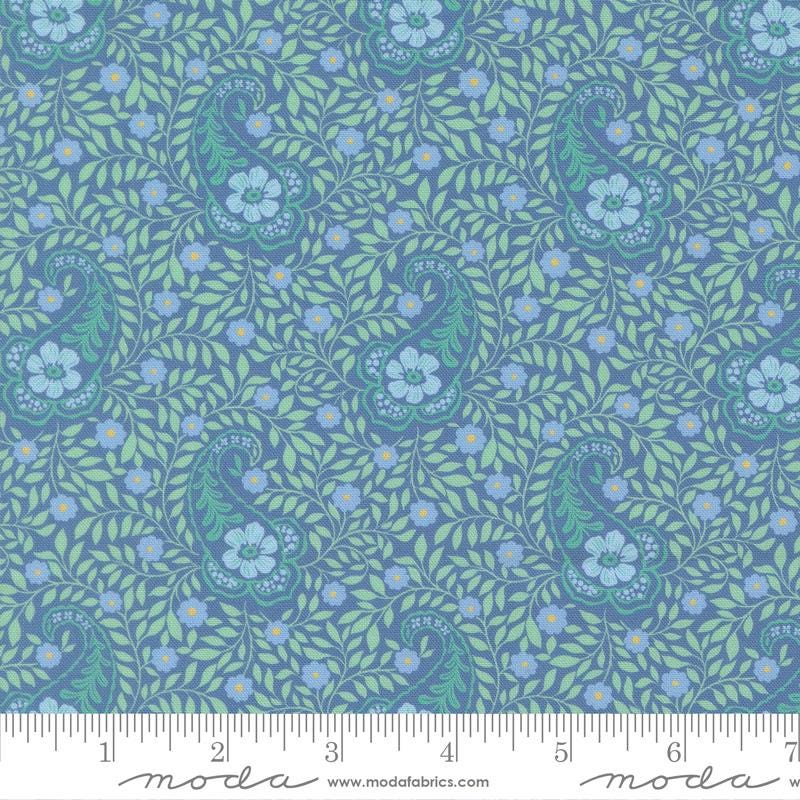 Cannon Beach 5" Charm Pack, Moda 11970PP, 5" Precut Multicolored Floral Charm Pack Fabric Squares, Crystal Manning