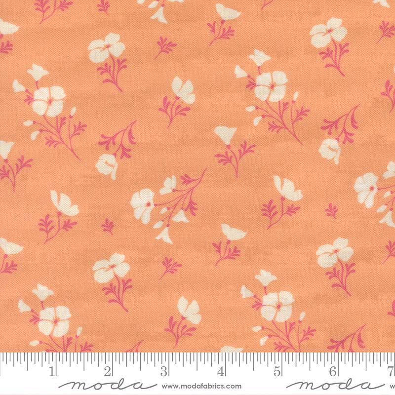 Cannon Beach 5" Charm Pack, Moda 11970PP, 5" Precut Multicolored Floral Charm Pack Fabric Squares, Crystal Manning
