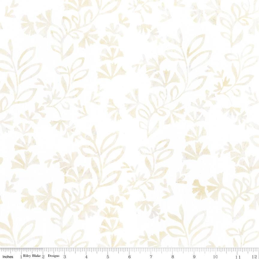 Expressions Batiks Porcelains 5" Stacker, Riley Blake 5-23454-42, 5" Precut Pastel Neutral Batik Fabric Squares