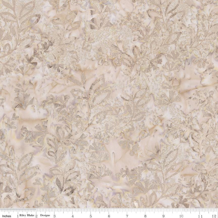 Expressions Batiks Porcelains 5" Stacker, Riley Blake 5-23454-42, 5" Precut Pastel Neutral Batik Fabric Squares