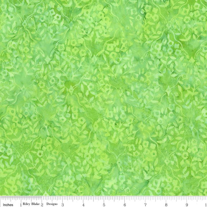 Expressions Batiks - Swirl the Rainbow 5" Stacker, Riley Blake 5-23565-42, 5" Precut Multicolored Batik Fabric Squares