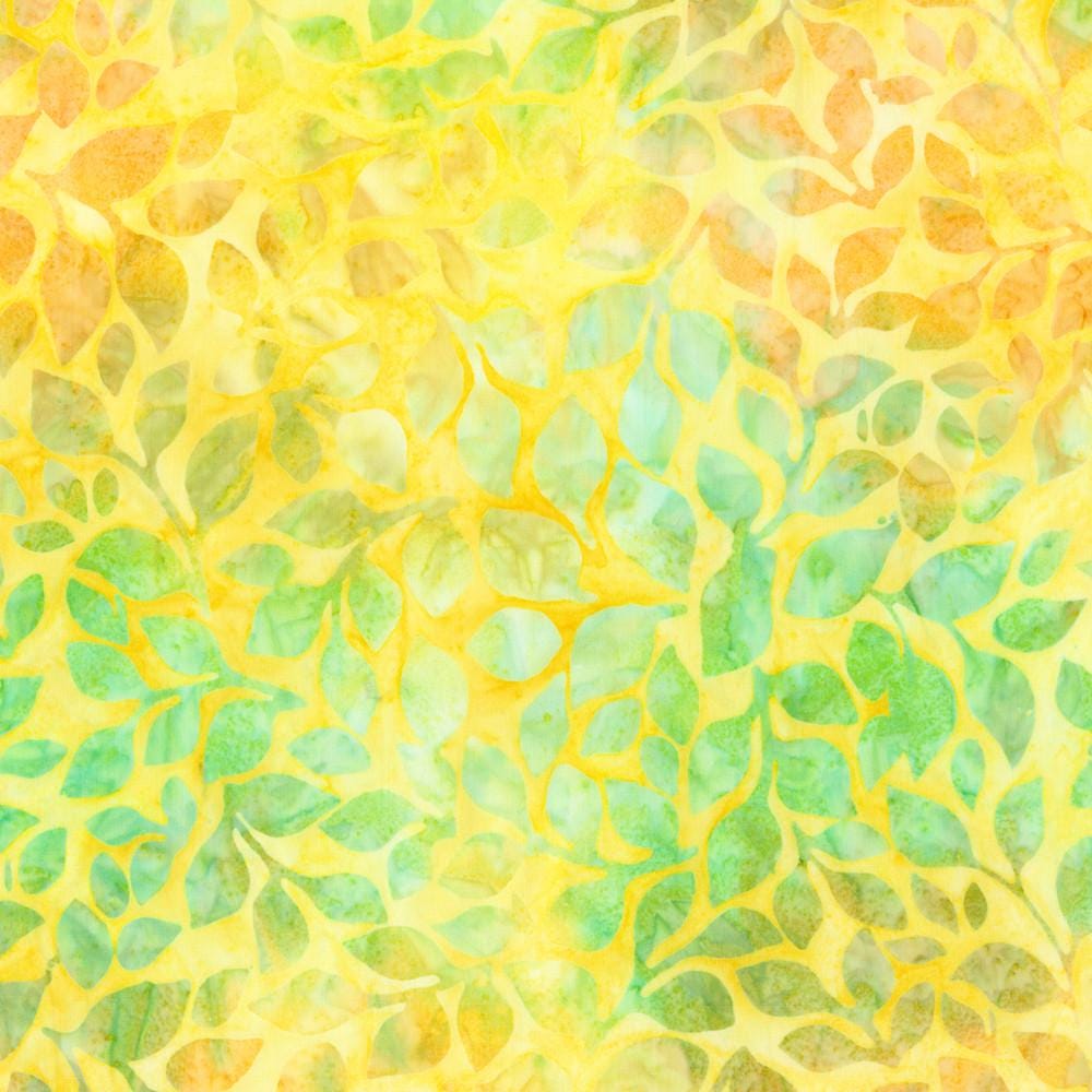 Artisan Batiks Tropical Breeze Roll Up, Robert Kaufman RU-1334-40, 2.5" Precut Green Yellow Blue Batik Fabric Strips