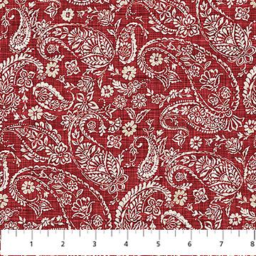 Farmhouse Sampler Tiles, Northcott TFARM42-10, 10" Precut Red Blue Cream Floral Americana Cotton Quilt Fabric Squares, QOV FOH
