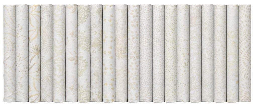 Tonga Linen 2.5" Strips, Timeless Treasures Treat-Strip40 Linen, Neutral Cream Jelly Roll Up 2.5" Batik Fabric Strips