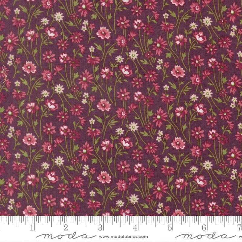 Chelsea Garden 10" Layer Cake, Moda 33850LC, 10" Precut Pink Teal Gold Navy Floral Fabric Squares