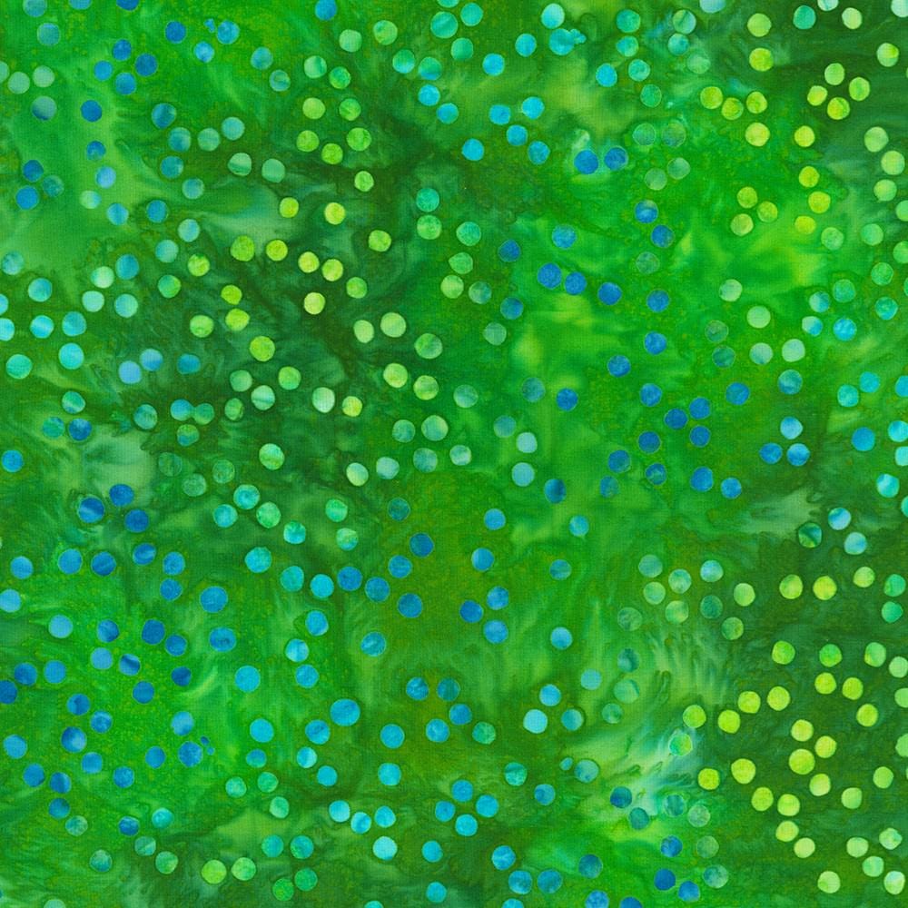 Artisan Batiks Confetti 5" Charm Squares, Robert Kaufman CHS-1344-42, 5" Precut Rainbow Colors Polka Dots Batik Charm Pack Fabric Squares